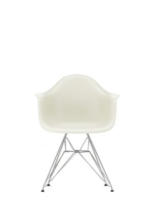 Eames Plastic Arm Chair DAR Stuhl Vitra Verchromt - Kieselstein